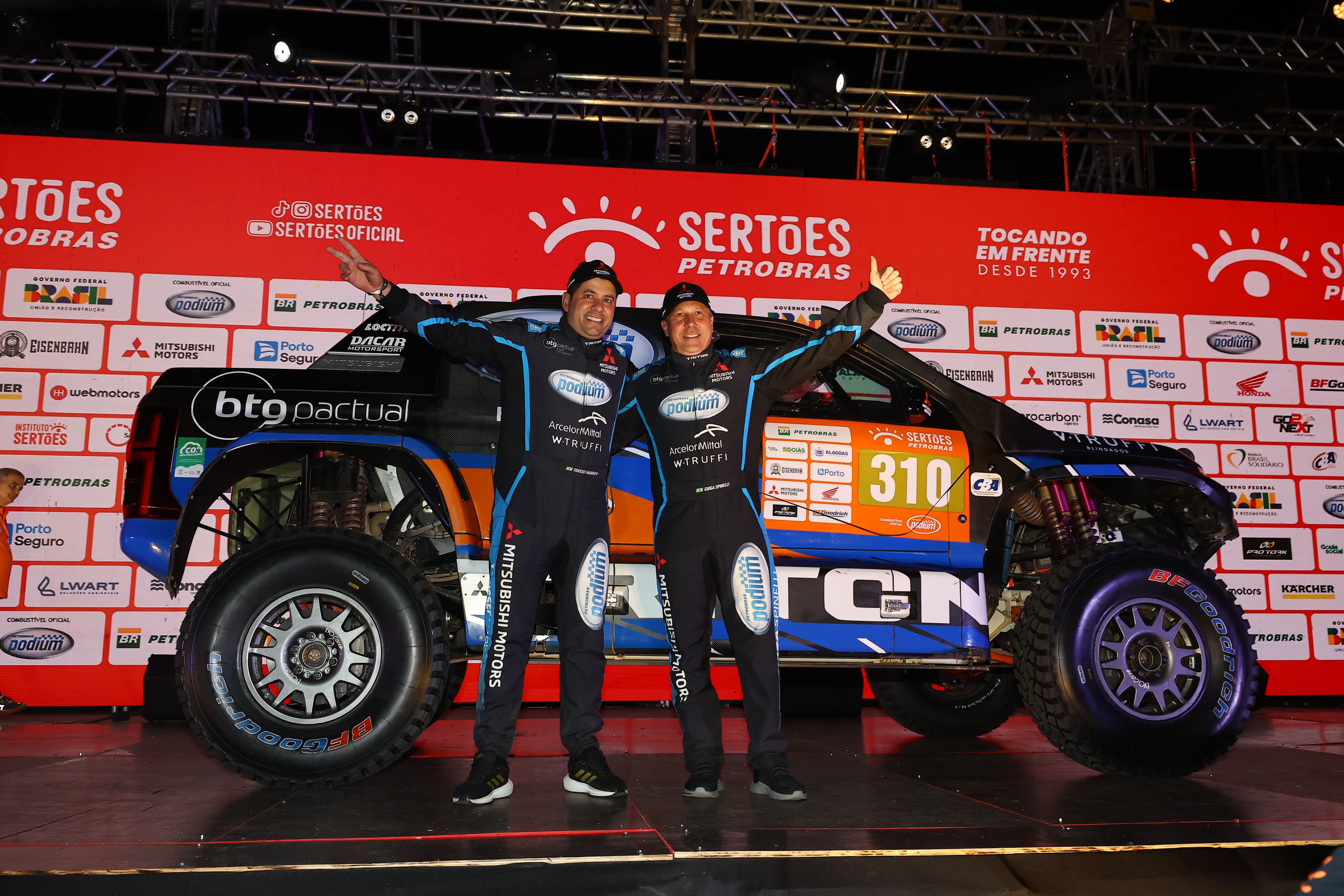 Mitsubishi Spinelli Racing pronta para o Sertões 2025