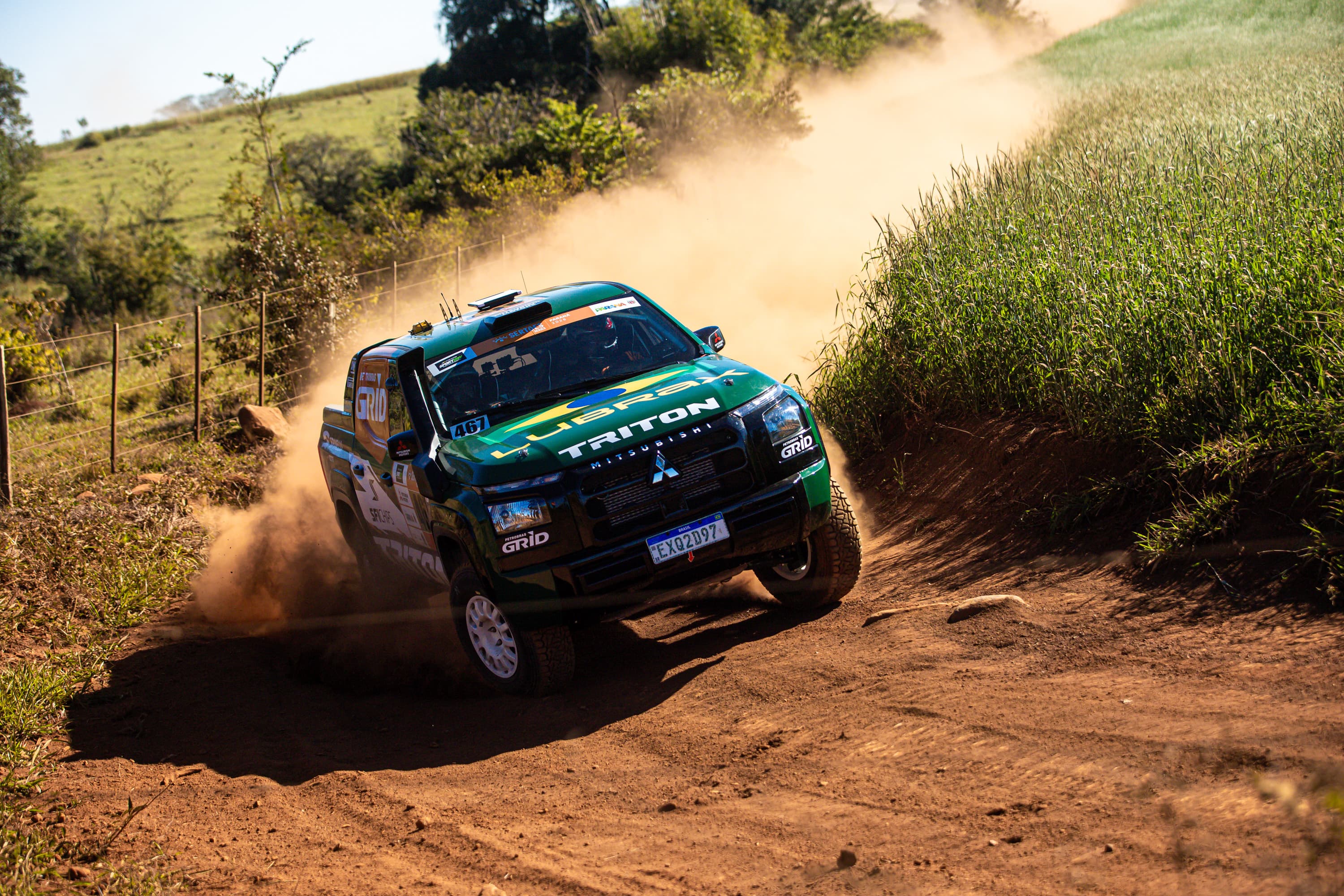 Mitsubishi Spinelli Racing conquista segunda vitória consecutiva na categoria STC e novo pódio na Geral no Sertões Series Paraná