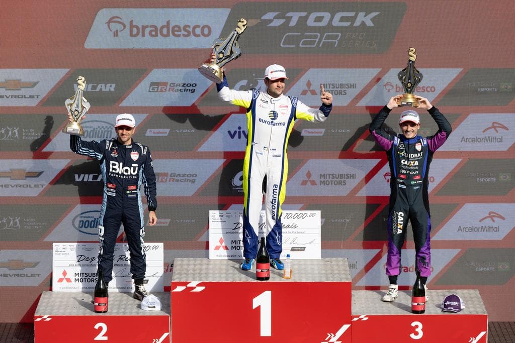 Felipe Fraga vence em Cascavel e Mitsubishi Motors faz dobradinha com diferença mínima