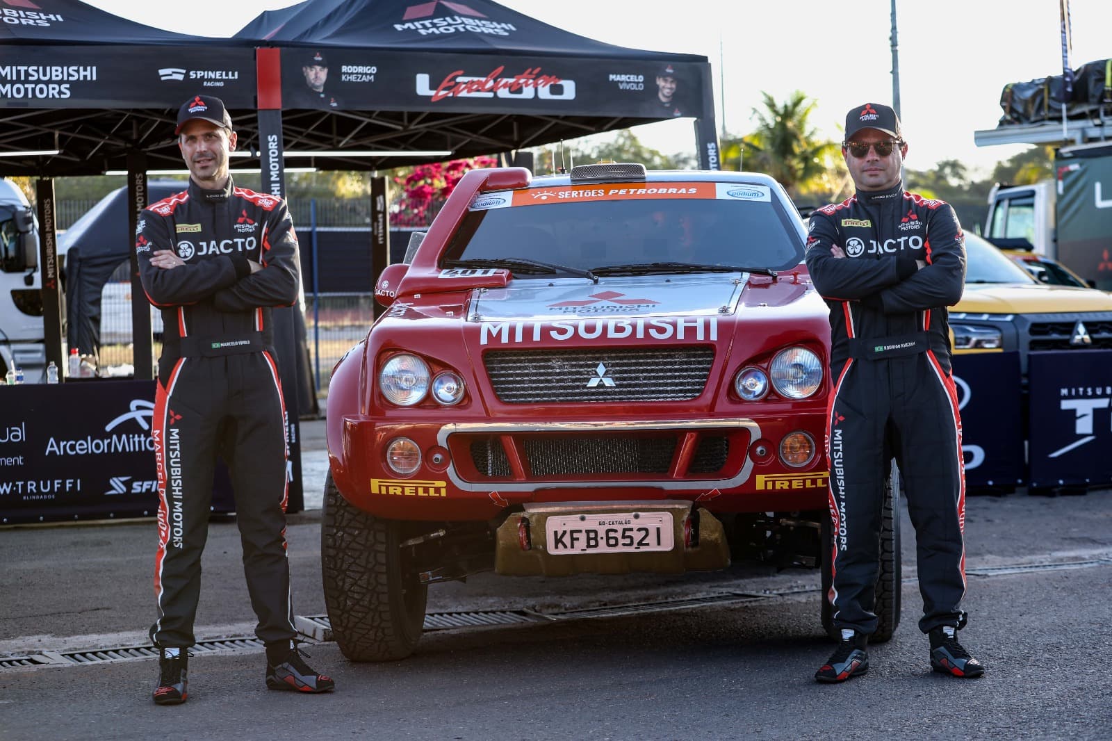 Mitsubishi L200 Evolution, bicampeã do Sertões em 2003/2004, volta a competir na mesma prova depois de 18 anos